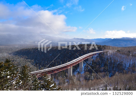 Winter Mikuni Pass Matsumi Bridge 132529800