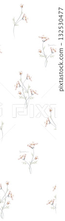 Abstract patterns and beautiful watercolor floral illustrations Abstract patterns and beautiful watercolor floral illustrations 132530477