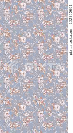 Abstract patterns and beautiful watercolor floral illustrations Abstract patterns and beautiful watercolor floral illustrations 132530691