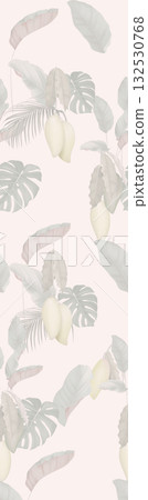 Abstract patterns and beautiful watercolor floral illustrations Abstract patterns and beautiful watercolor floral illustrations 132530768