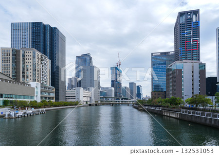 大阪中之島地區及其周邊摩天大樓的變遷（城市景觀）照片拍攝於2025年10月 132531053