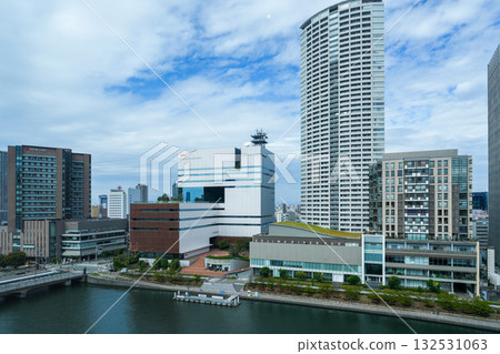 The changing Nakanoshima area of Osaka and the surrounding skyscrapers (cityscape) Photo taken in October 2025 The changing Nakanoshima area of Osaka and the surrounding skyscrapers (cityscape) Photo taken in October 2025 132531063