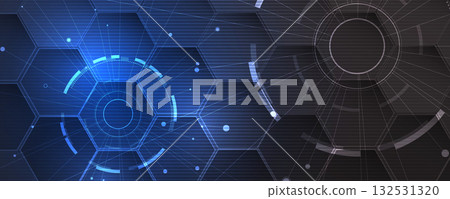 Abstract digital background for concept technology and science Abstract digital background for concept technology and science 132531320