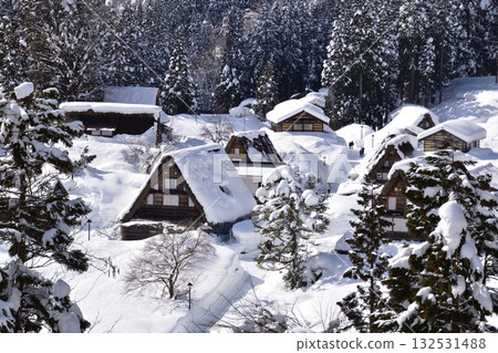 Winter Gokayama Ainokura Gassho Village 132531488