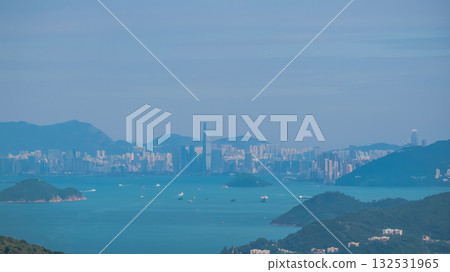 Vibrant Urban Life in Kowloon Hong Kong Streets Oct 25 2025 132531965