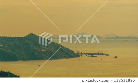 Remote Shek Kwu Chau Island Scenic View Hong Kong 25 Oct 2025 Remote Shek Kwu Chau Island Scenic View Hong Kong 25 Oct 2025 132531980