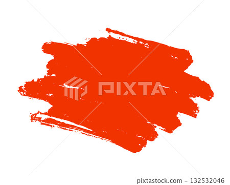 Vermilion brushstrokes with faded markings Vermilion brushstrokes with faded markings 132532046