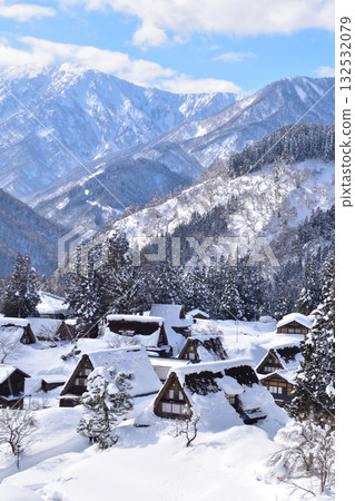 冬季 五簇山 相倉 合掌村 132532079