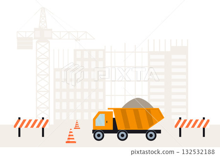 construction work vector illustration construction work vector illustration 132532188
