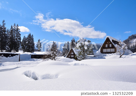 Winter Gokayama Ainokura Gassho Village Winter Gokayama Ainokura Gassho Village 132532209