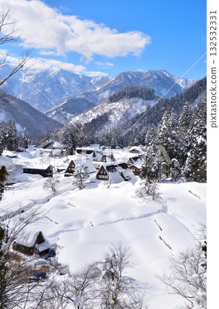 Winter Gokayama Ainokura Gassho Village 132532331