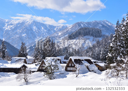 Winter Gokayama Ainokura Gassho Village 132532333