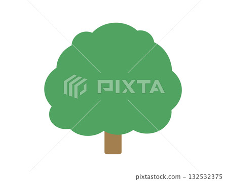 Simple tree illustration Simple tree illustration 132532375