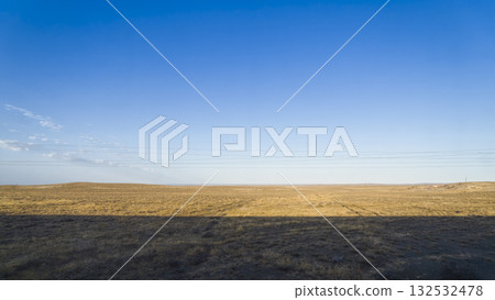 The vast dry grasslands of Kazakhstan The vast dry grasslands of Kazakhstan 132532478