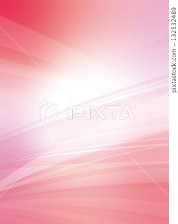 Futuristic image of wave line abstract background material_light pink 132532489