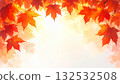 Autumn image background, silhouettes of colorful autumn leaves 132532508