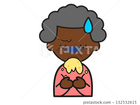 Spitting black granny 132532615