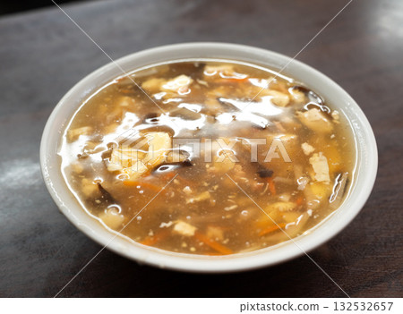 Hot and sour soup Taiwan snacks Hot and sour soup Taiwan すあんらーたん スープ 132532657