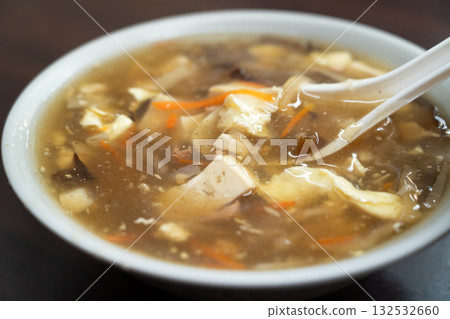 酸辣湯 台灣 小吃 Hot and sour soup Taiwan すあんらーたん スープ 酸辣湯 台灣 小吃 Hot and sour soup Taiwan すあんらーたん スープ 132532660