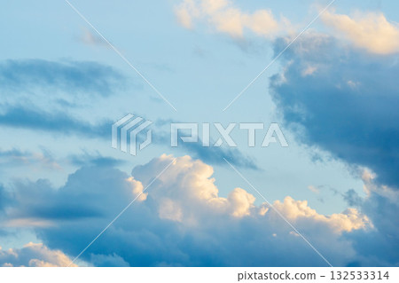 夏日天空：黃昏時的天空與雲 47 132533314