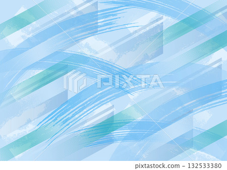Sporty dot and brush background white light blue 132533380