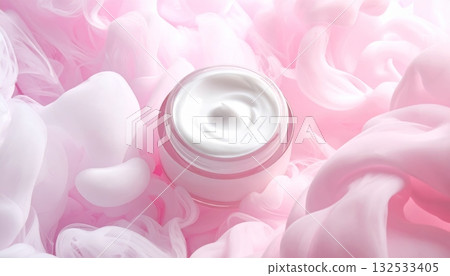 pink cream bottle pink cream bottle 132533405