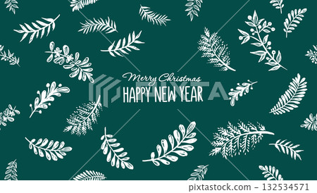 leaf, pattern, vector 132534571