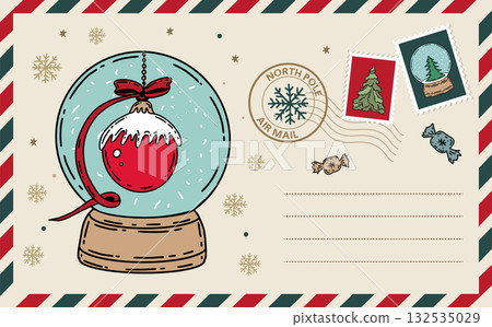 christmas, vector, xmas 132535029