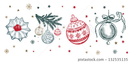 christmas, vector, xmas 132535135
