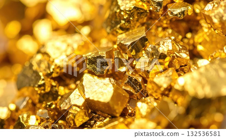 AI Image: Image of a golden ore AI Image: Image of a golden ore 132536581