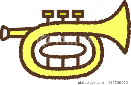 一個簡單的風號圖示插圖 132536923