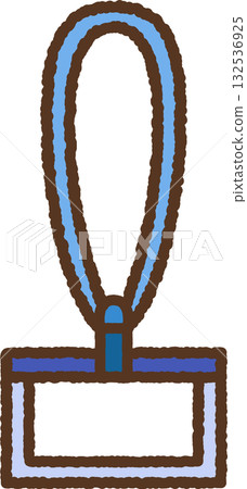 簡單的手繪圖圖示插圖銘牌 132536925