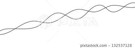 Wavy doodle monochrome line, chaotic doodle illustration, minimalist curved background, black and white decorative design Wavy doodle monochrome line, chaotic doodle illustration, minimalist curved background, black and white decorative design 132537128