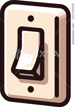 牆上白色紐帶的插圖 132539326