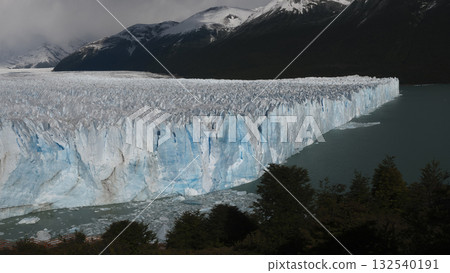 Perito Moreno Glacier, Los Glaciares National Park, Santa Cruz Province, Patagonia Argentina. Perito Moreno Glacier, Los Glaciares National Park, Santa Cruz Province, Patagonia Argentina. 132540191