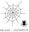萬聖節蜘蛛和蜘蛛網插圖 2 132540573