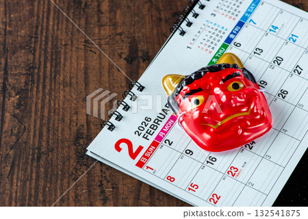 節分曆 節分曆 132541875