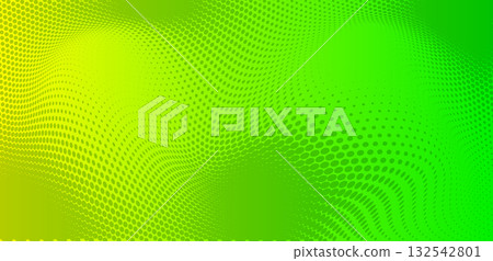 Colorful abstract pattern with dots and waves in green. Vector illustration Colorful abstract pattern with dots and waves in green. Vector illustration 132542801