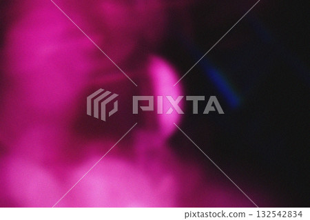 Abstract Pink Magenta and Black Grainy Texture Background with Subtle Spotlight defocused effect. High quality. 132542834