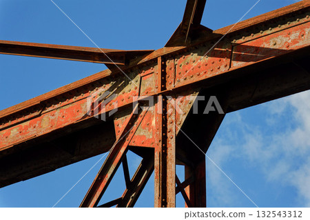 Old Vysehrad railway bridge linking the Nusle Valley with Smichov, Vyton, Prague, Czech Republic Old Vysehrad railway bridge linking the Nusle Valley with Smichov, Vyton, Prague, Czech Republic 132543312
