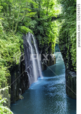 宮崎縣高千穗町高千穗峽、真名井瀑布 132543975