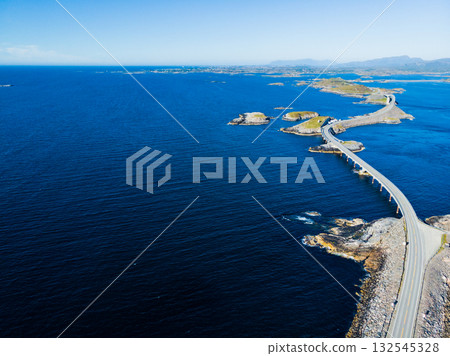 The Atlantic Road in Norway 132545328