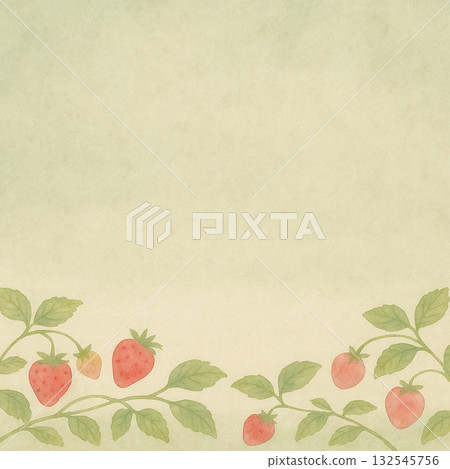 春季水果系列:草莓藤蔓沿著地面蔓延 春季水果系列:草莓藤蔓沿著地面蔓延 132545756