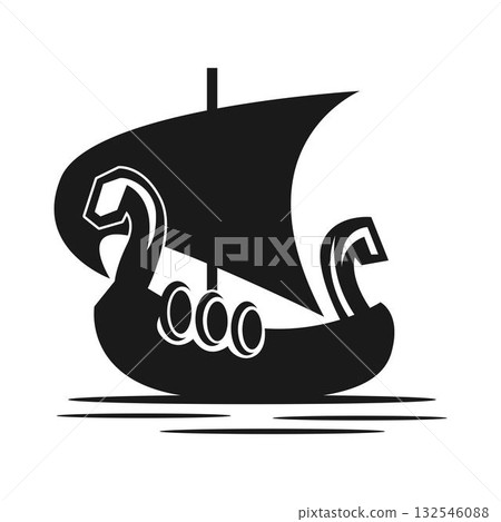 Viking logo icon design Viking logo icon design 132546088