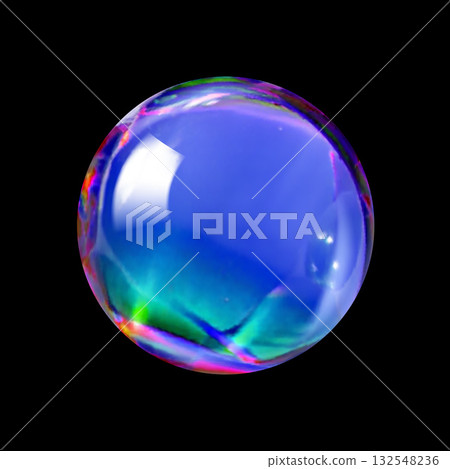 Vector texture of bubble gum and collagen bubbles for dreamy design. 132548236