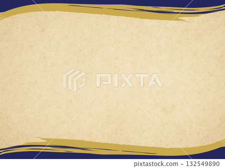 Japanese style brush line background frame 2 Japanese style brush line background frame 2 132549890