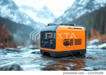 Generator with a single outlet that runs. Outdoor diesel power generator. Used to provide electricity to apartment or for going out of town to nature. Generator with a single outlet that runs. Outdoor diesel power generator. Used to provide electricity to apartment or for going out of town to nature. 132550266