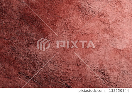 Weathered brick red textured background subtle mottled surface photorealistic minimal style 132550544