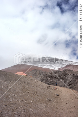 The slopes of Cotopaxi volcano, Ecuador. The slopes of Cotopaxi volcano, Ecuador. 132551852