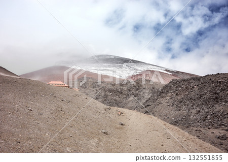 The slopes of Cotopaxi volcano, Ecuador. 132551855